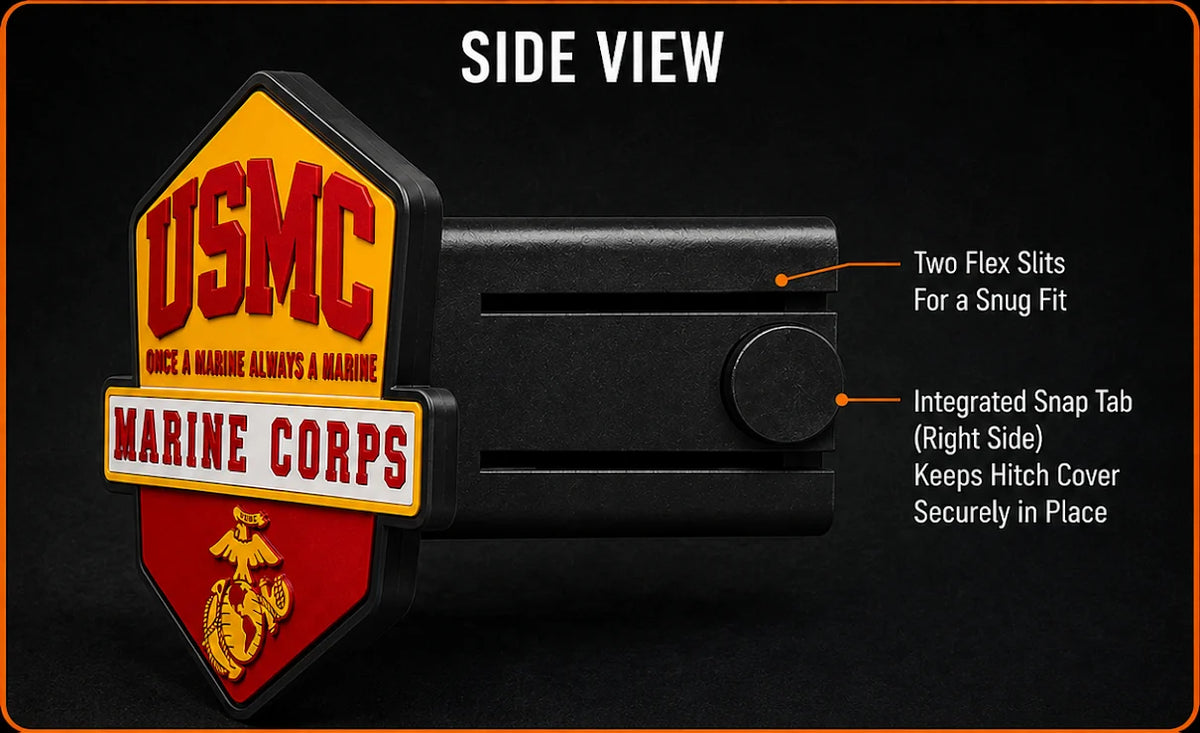 Marine Corps Hitch Cover